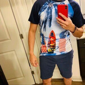 Trunks Men’s Swim Shirt UPF 50+